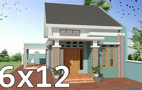 Desain Rumah 6X12 2 Kamar