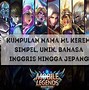 Nama Buat Ml Yang Bagus